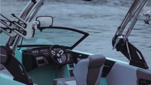 Sleek and stylish MasterCraft NXT22 boat from Wake Bros Rentals.