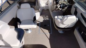 a day of fun and relaxation aboard a Vectra boat rented from Wake Bros Rentals.